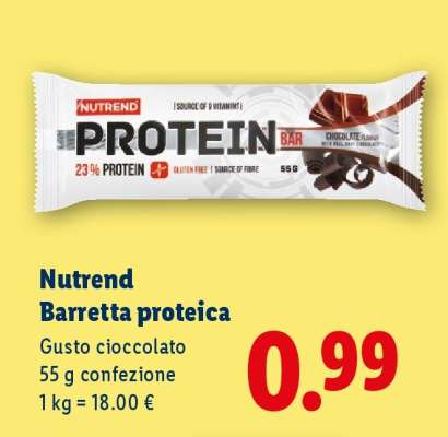 NUTREND BARRETTA PROTEICA