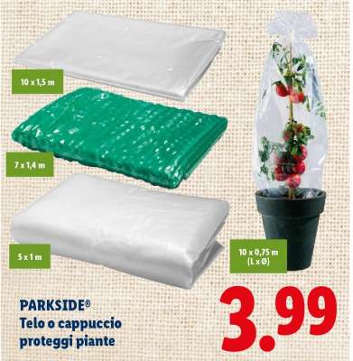 PARKSIDE® Telo o cappuccio proteggi piante
