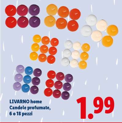 LIVARNO home Candele profumate