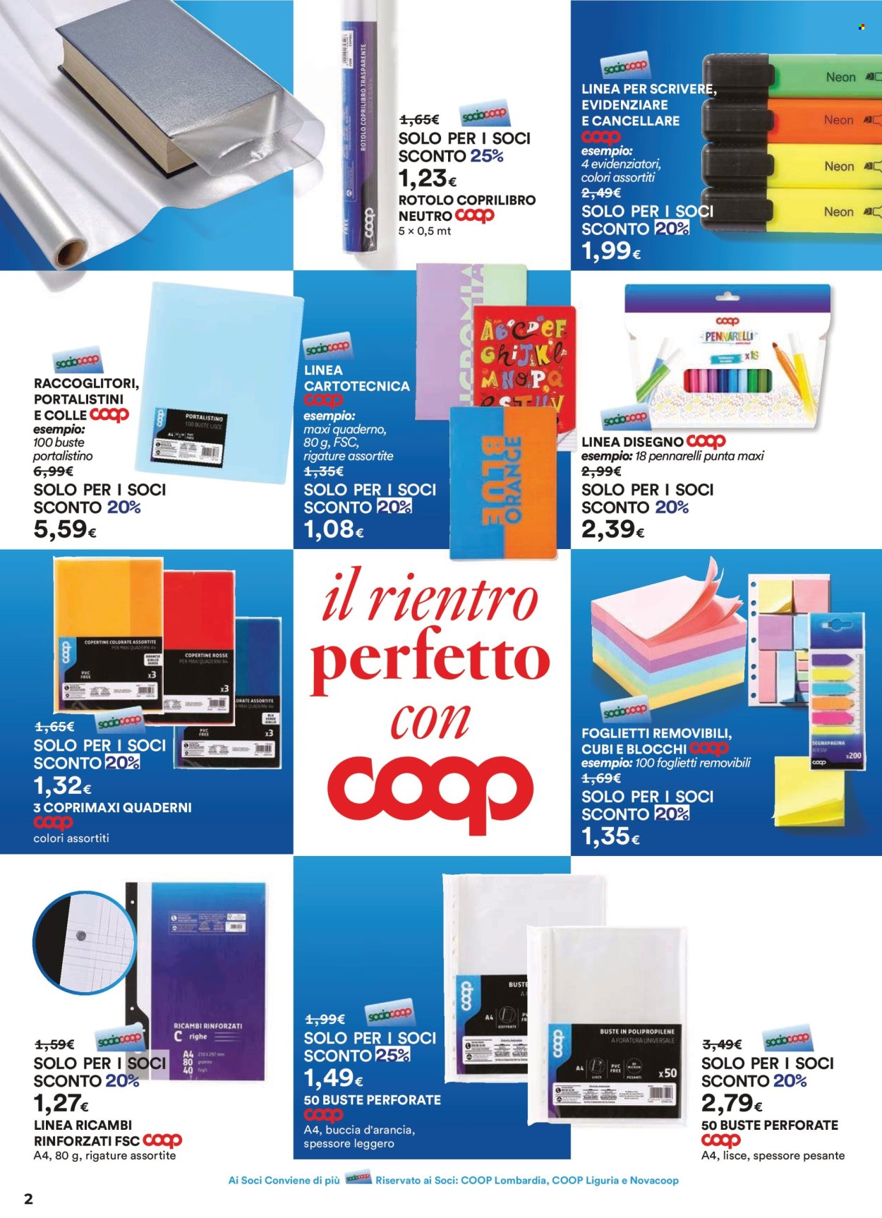 Volantino Coop - 28/8/2025 - 5/9/2025. Pagina 2