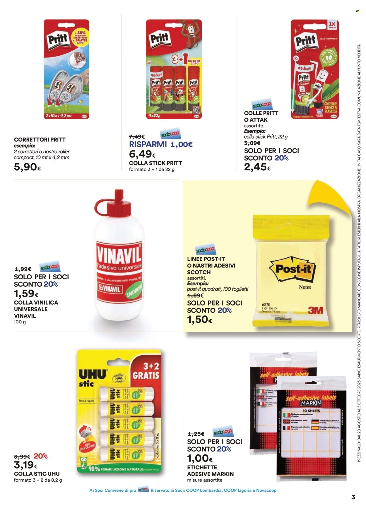 Volantino Coop - 28/8/2025 - 5/9/2025. Pagina 3