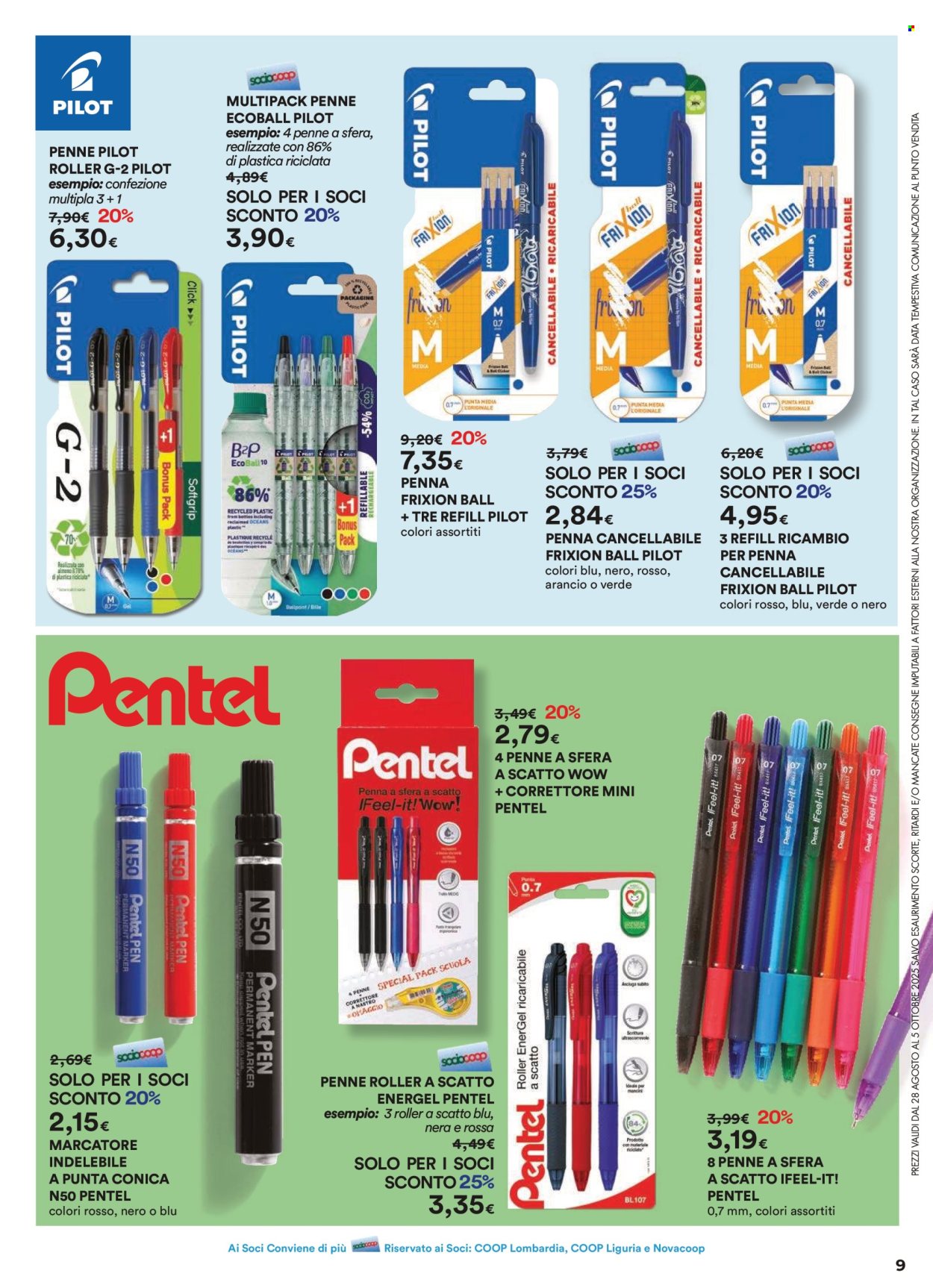 Volantino Coop - 28/8/2025 - 5/9/2025. Pagina 9