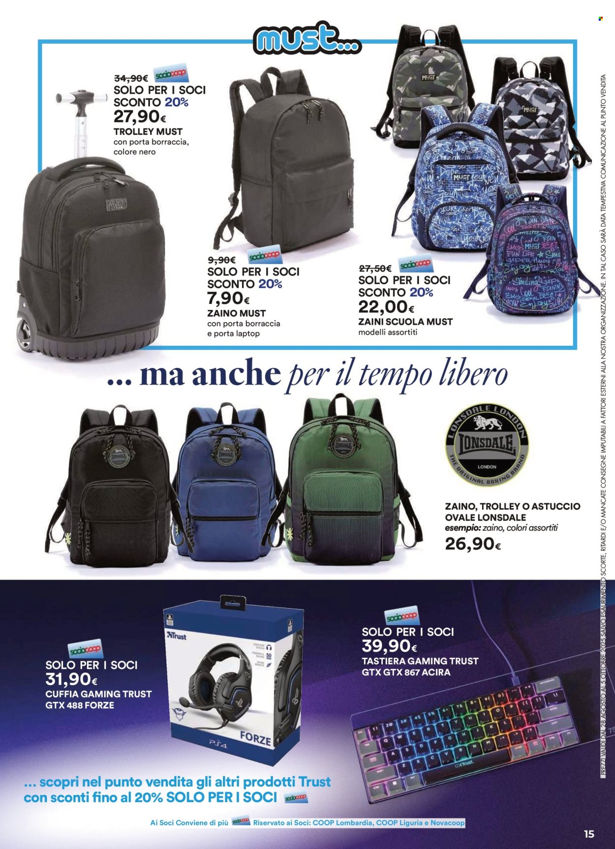 Volantino Coop - 28/8/2025 - 5/9/2025. Pagina 15