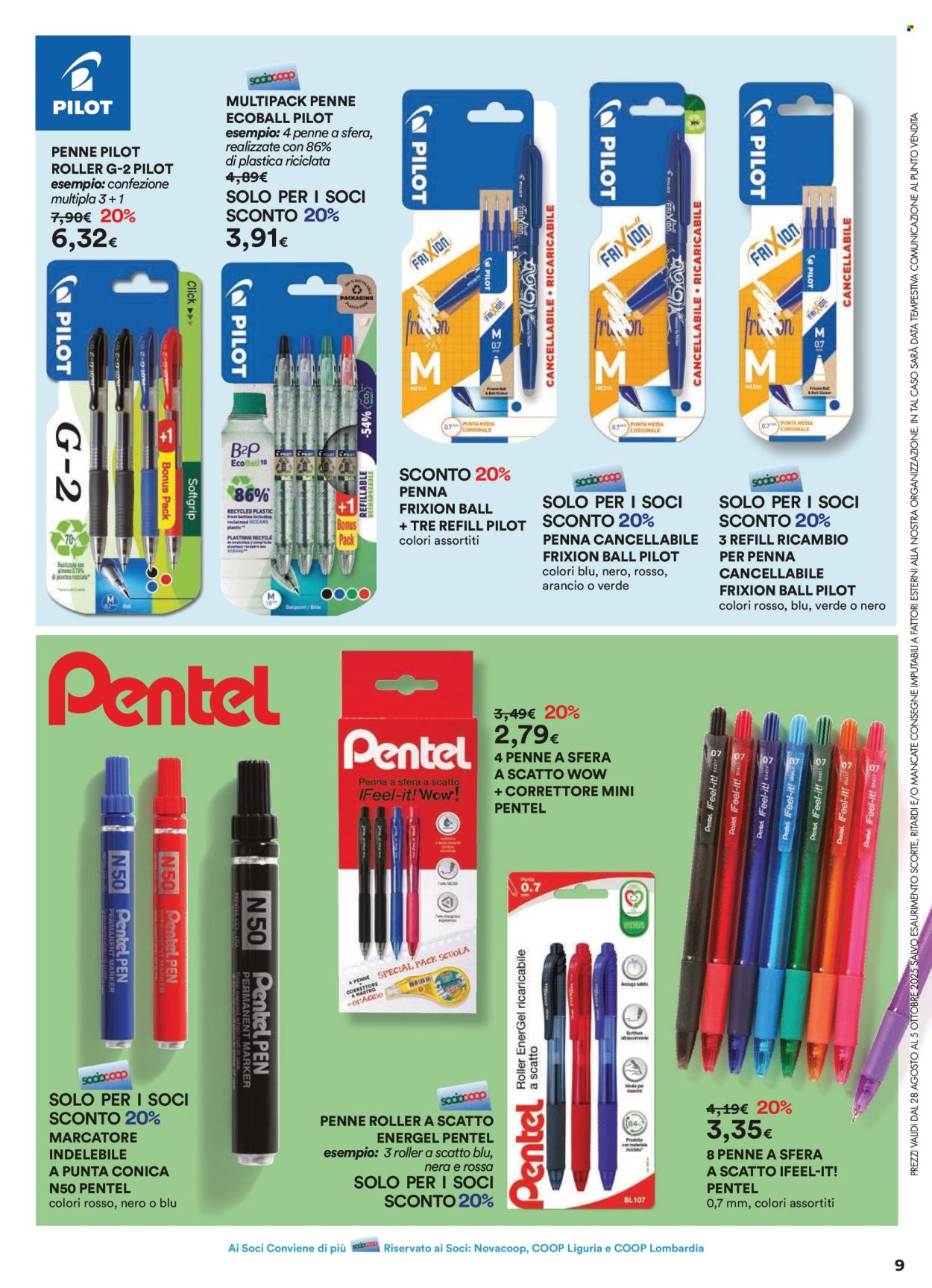 Volantino Coop - 28/8/2025 - 5/9/2025. Pagina 9