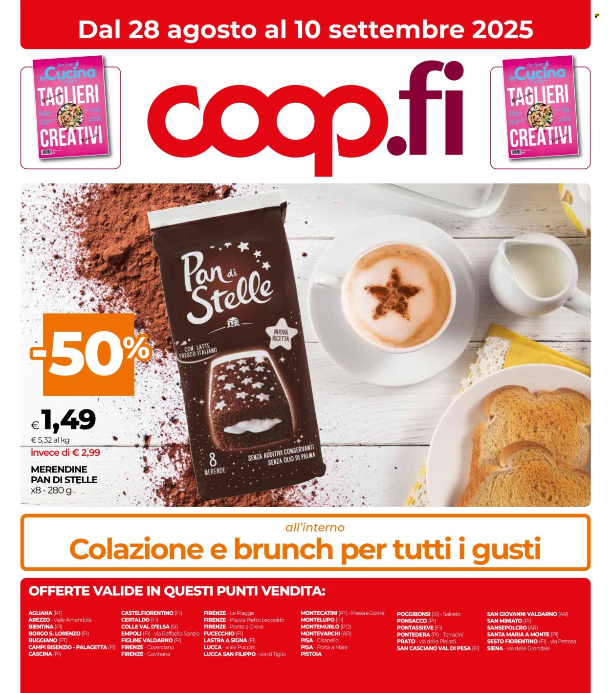 Volantino Coop - 28/8/2025 - 10/9/2025. Pagina 1