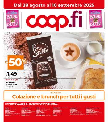 Volantino Coop - 28/8/2025 - 10/9/2025.