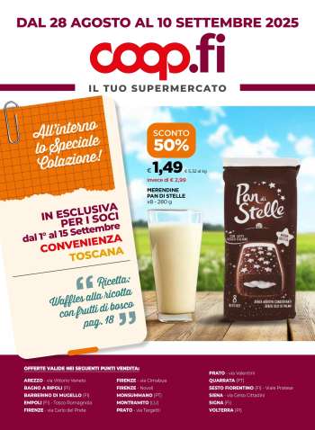 Volantino Coop - 28/8/2025 - 10/9/2025.