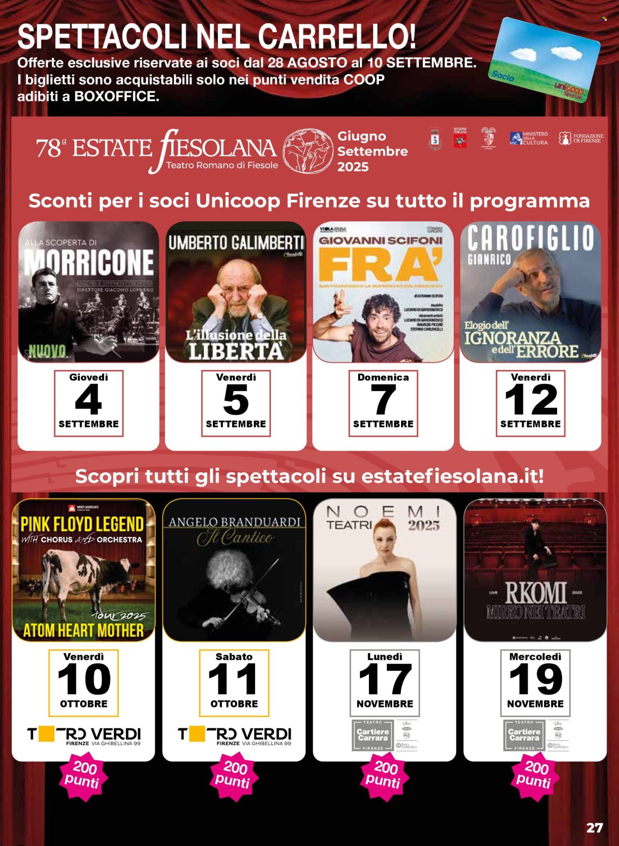 Volantino Coop - 28/8/2025 - 10/9/2025. Pagina 27