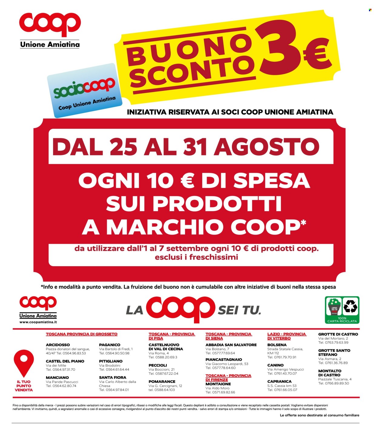 Volantino Coop - 28/8/2025 - 10/9/2025. Pagina 12