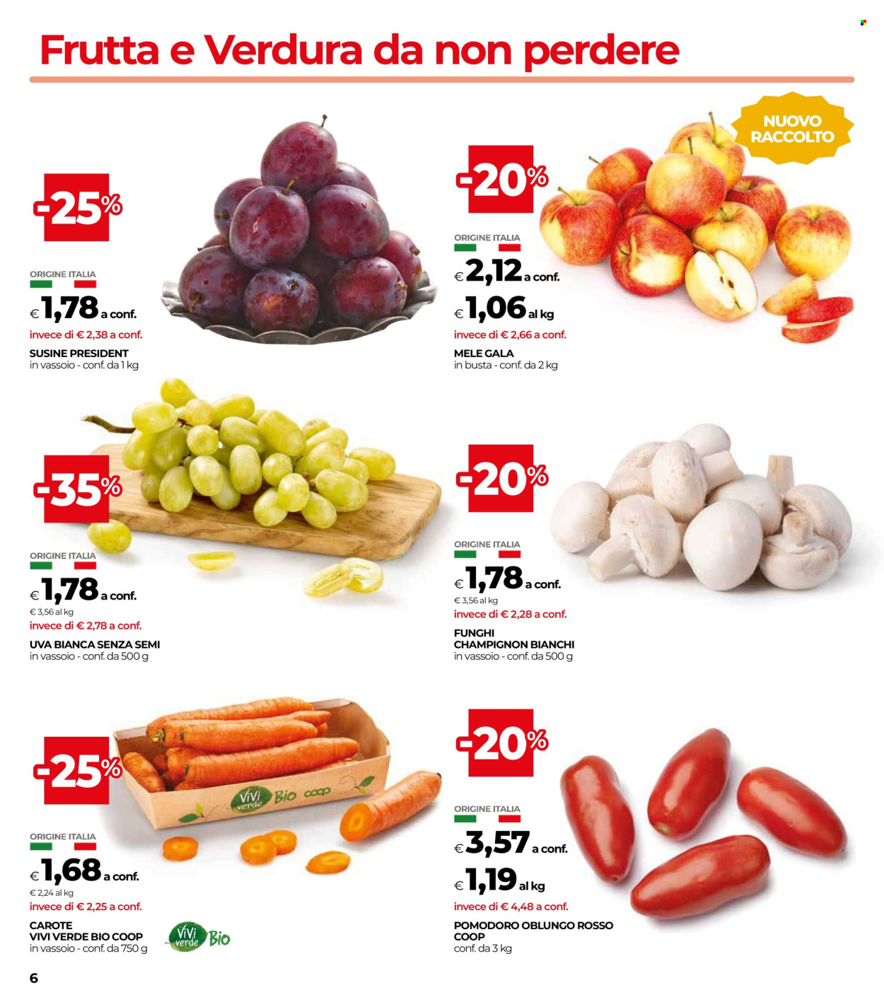Volantino Coop - 28/8/2025 - 10/9/2025. Pagina 6