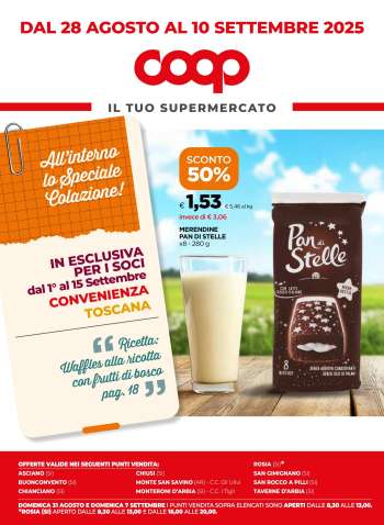 Volantino Coop - 28/8/2025 - 10/9/2025.