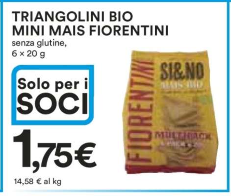TRIANGOLINI BIO MINI MAIS FIORENTINI
