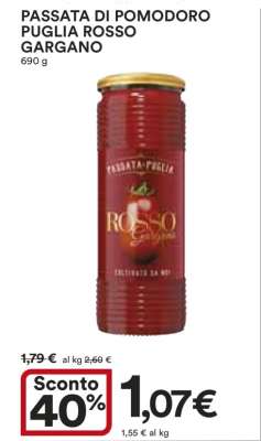 Passata di Pomodoro Puglia Rosso Gargano