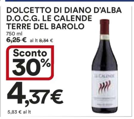 Dolcetto di Diano d'Alba D.O.C.G. Le Calende Terre del Barolo