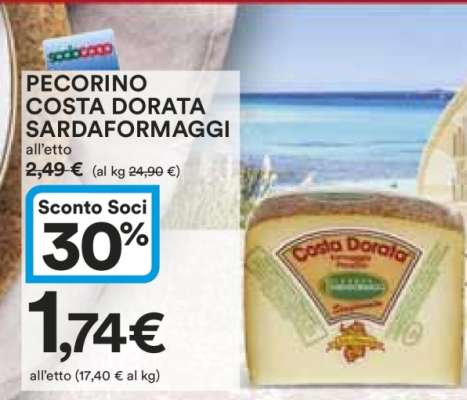 PECORINO COSTA DORATA SARDAFORMAGGI