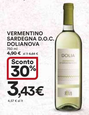 VERMENTINO SARDEGNA D.O.C. DOLIANOVA