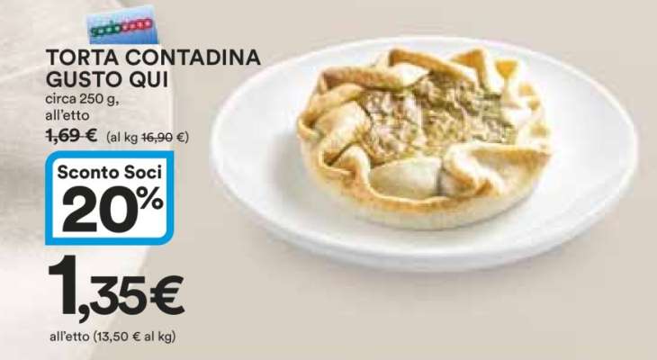 TORTA CONTADINA GUSTO QUI