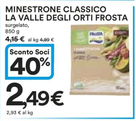 MINESTRONE CLASSICO LA VALLE DEGLI ORTI FROSTA