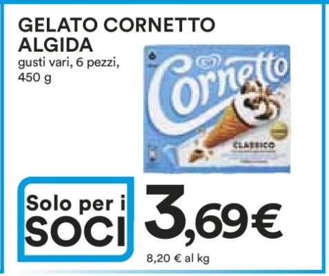 GELATO CORNETTO ALGIDA