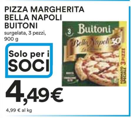 Pizza Margherita Bella Napoli Buitoni