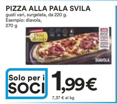 PIZZA ALLA PALA SVILA