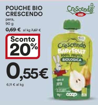 POUCHE BIO CRESCENDO