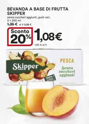 Bevanda a base di frutta Skipper