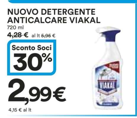 Nuovo Detergente Anticalcare Viakal