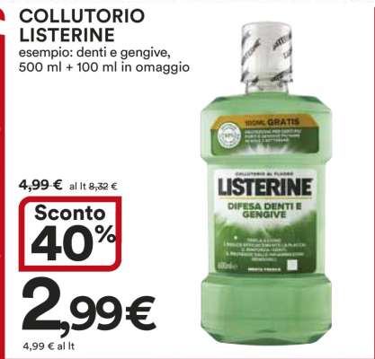 Collutorio Listerine