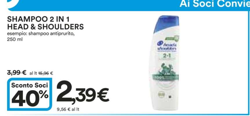 Shampoo 2 in 1 Head&Shoulders