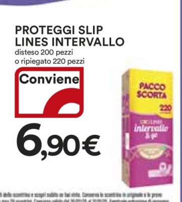 PROTEGGI SLIP LINES INTERVALLO