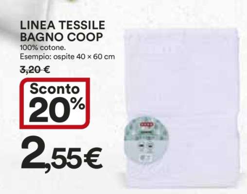 Linea Tessile Bagno Coop