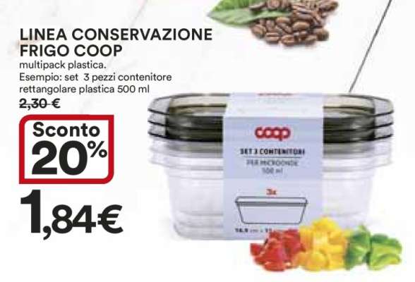 LINEA CONSERVAZIONE FRIGO COOP