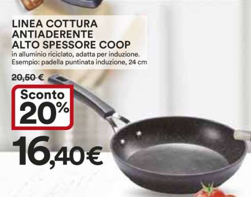 LINEA COTTURA ANTIADERENTE ALTO SPESSORE COOP