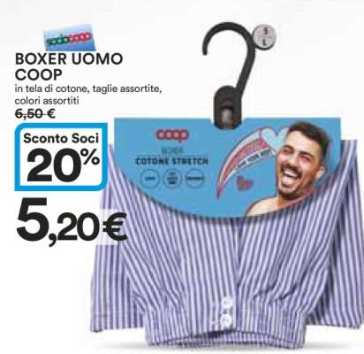 BOXER UOMO COOP