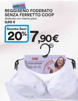 Reggiseno foderato senza ferretto COOP