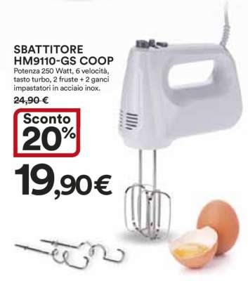 SBATTITORE HM9110-GS COOP