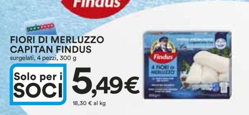 Fiori di Merluzzo Capitan Findus