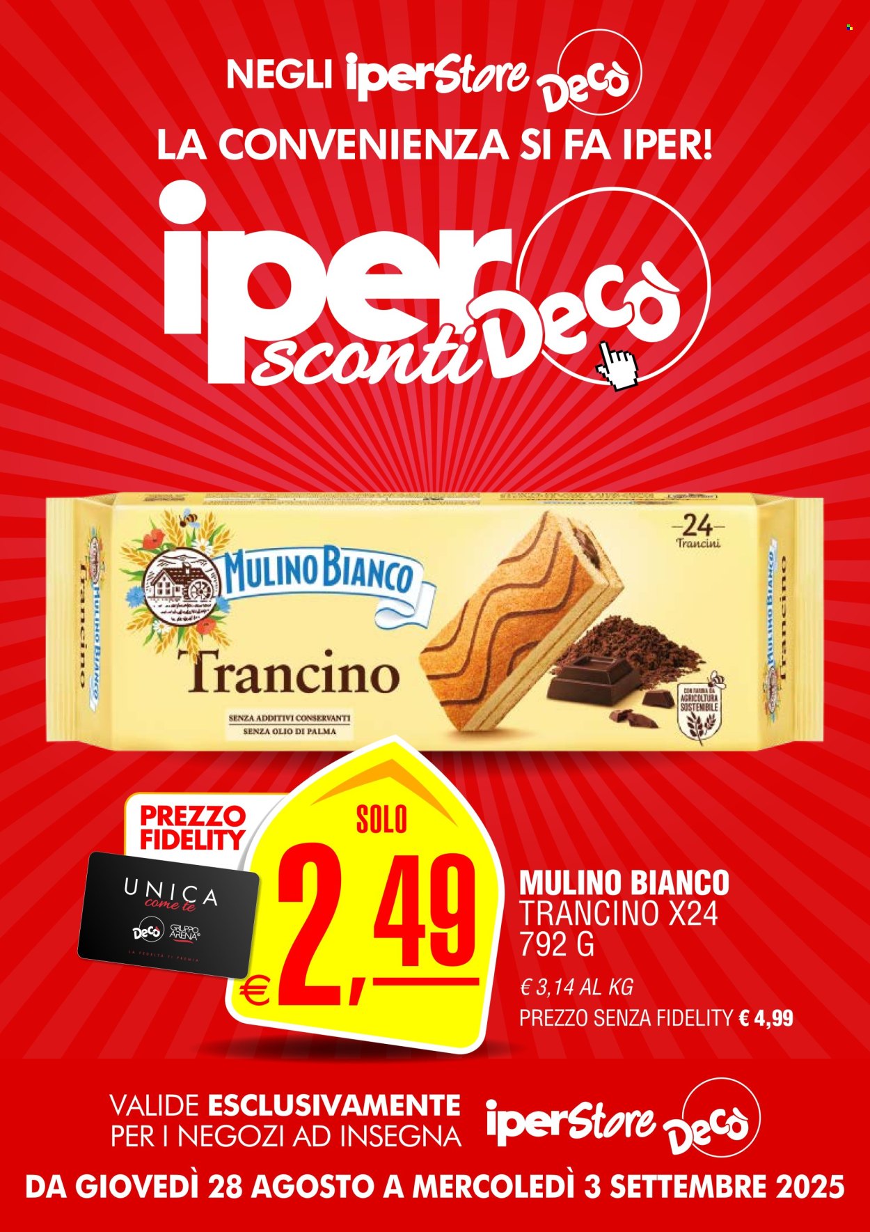 Volantino Deco - 28/8/2025 - 3/9/2025. Pagina 1