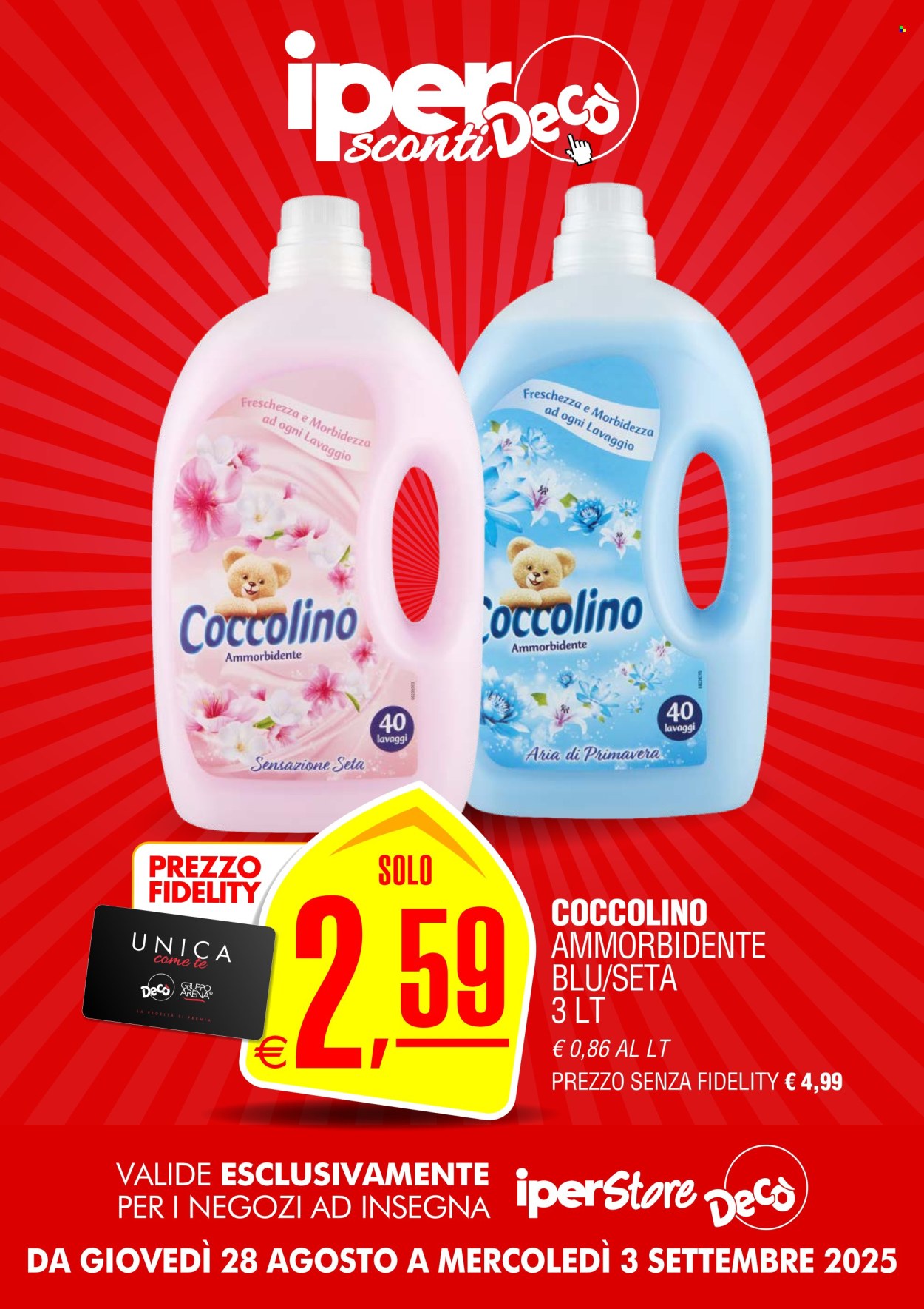 Volantino Deco - 28/8/2025 - 3/9/2025. Pagina 8