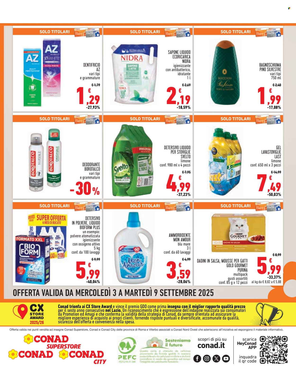 Volantino Conad - 3/9/2025 - 9/9/2025. Pagina 8