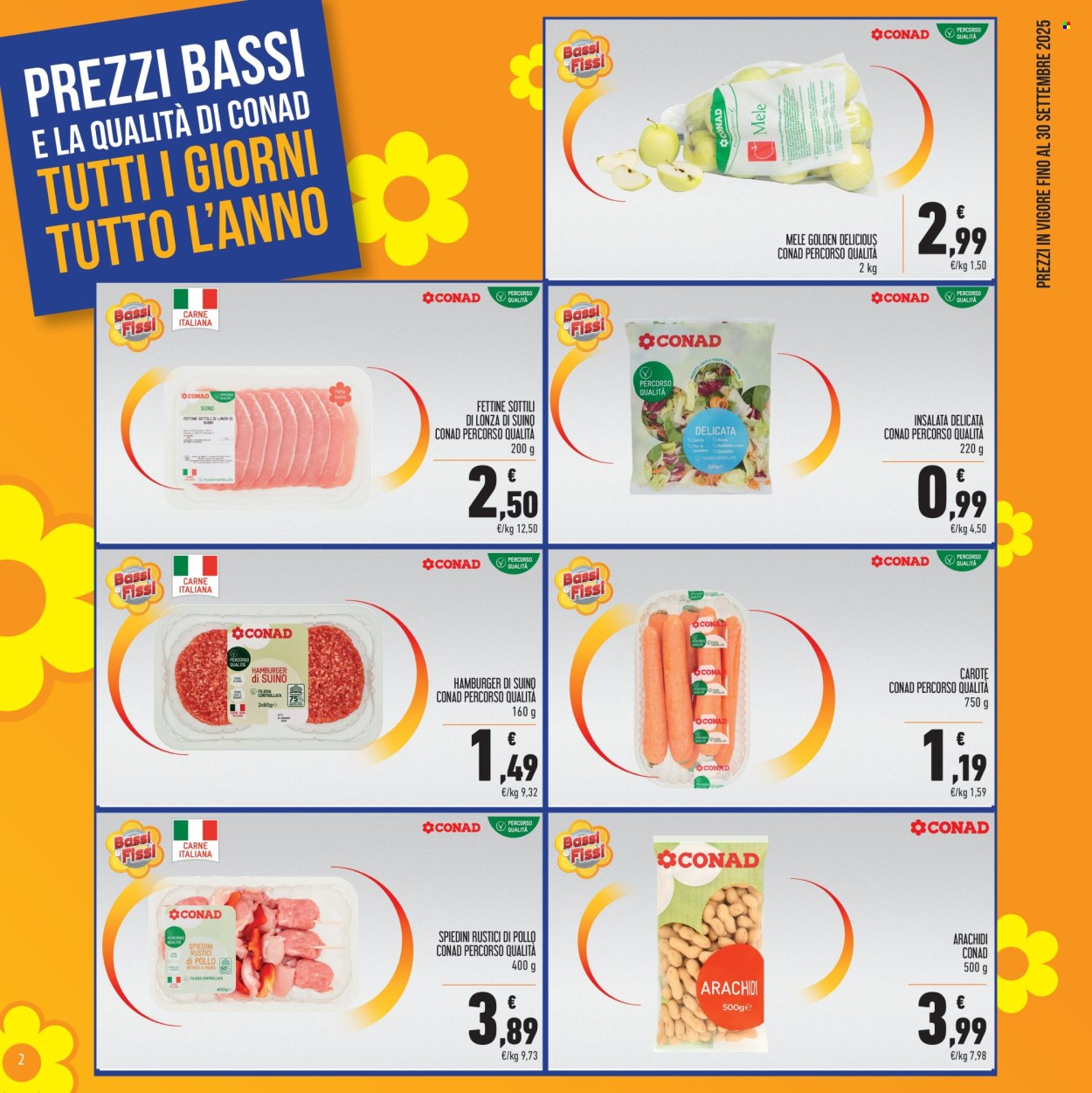 Volantino Spesa Facile Conad - 1/9/2025 - 30/9/2025. Pagina 2