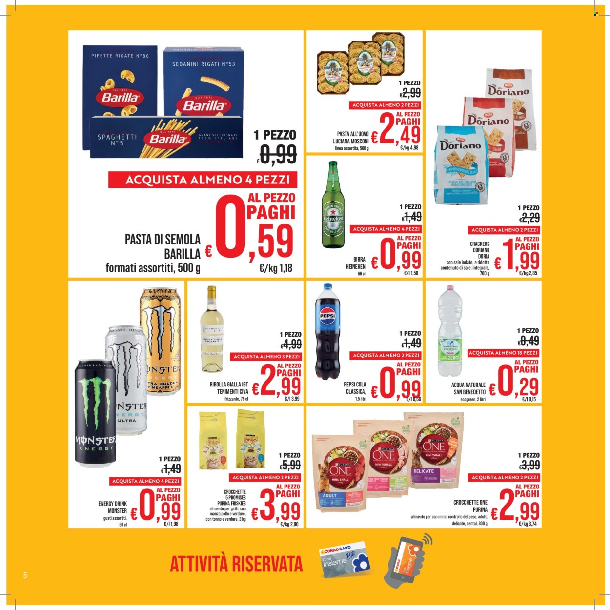 Volantino Spesa Facile Conad - 1/9/2025 - 30/9/2025. Pagina 6