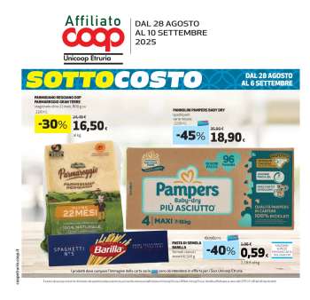 Volantino Coop - 28/8/2025 - 10/9/2025.