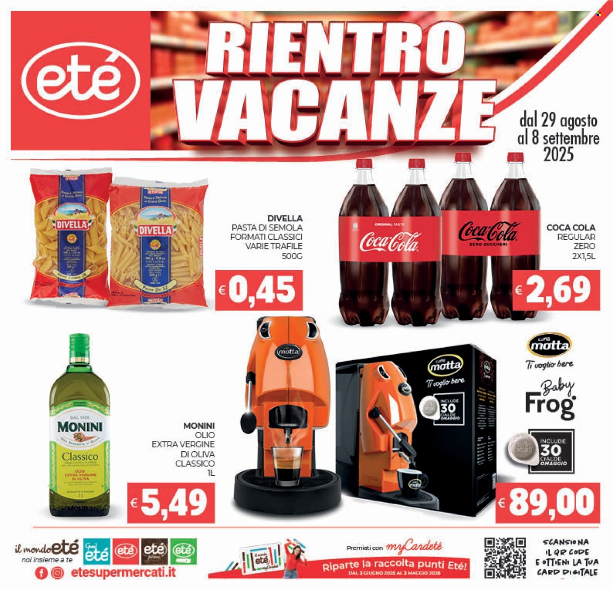 Volantino Eté - 29/8/2025 - 8/9/2025. Pagina 1