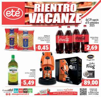 Volantino Eté - 29/8/2025 - 8/9/2025.