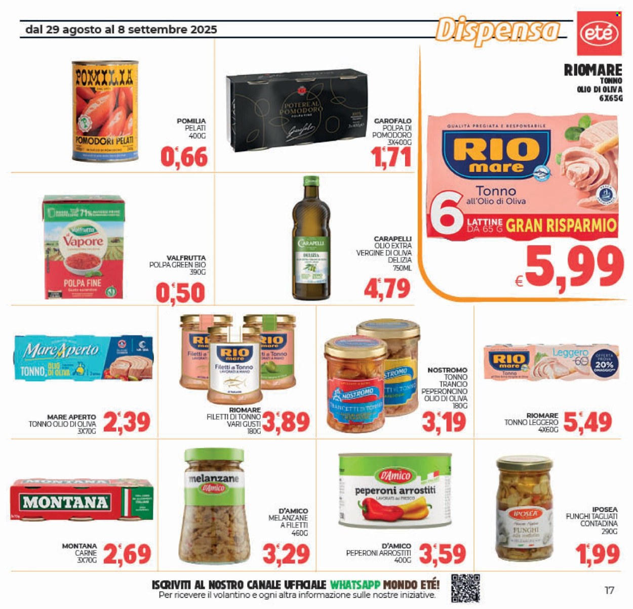 Volantino Eté - 29/8/2025 - 8/9/2025. Pagina 17