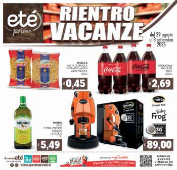 Volantino Eté - 29/8/2025 - 8/9/2025.