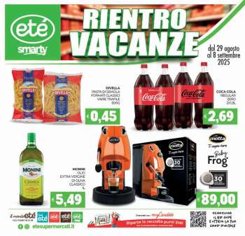Volantino Eté - 29/8/2025 - 8/9/2025.