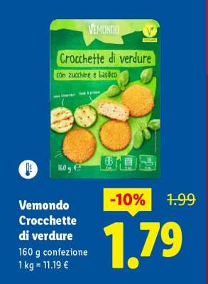 Vemondo Crocchette di verdure
